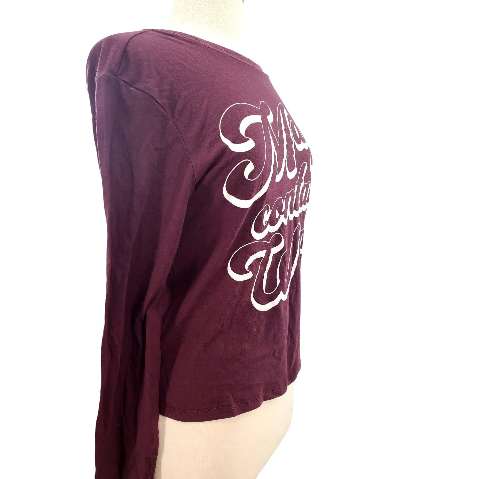 MAY CONTAIN WINE Zoe Liv Lightweight top Long-Sleeve T-shirt