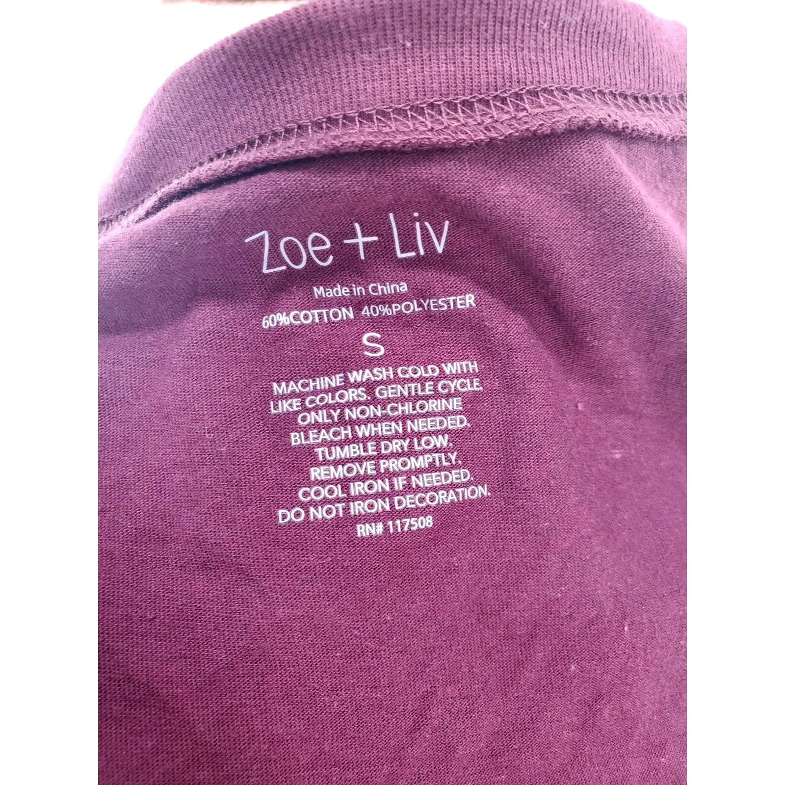 MAY CONTAIN WINE Zoe Liv Lightweight top Long-Sleeve T-shirt