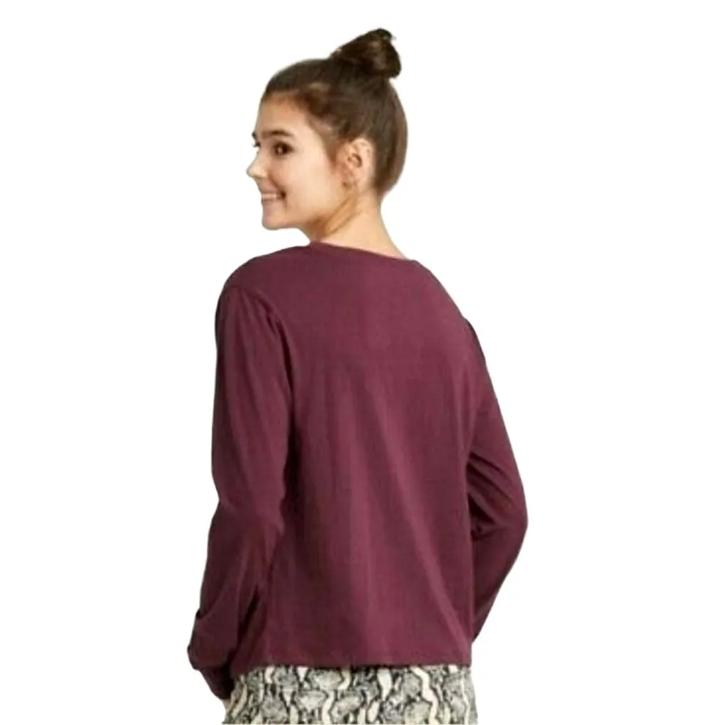 MAY CONTAIN WINE Zoe Liv Lightweight top Long-Sleeve T-shirt