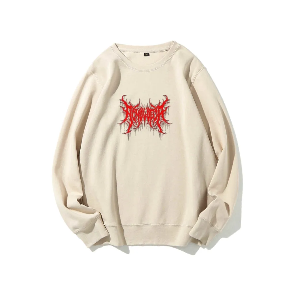 Mens Red Graphic Sweatshirts