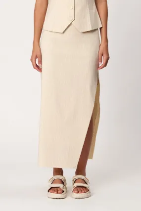 MIDTOWN SKIRT - BONE