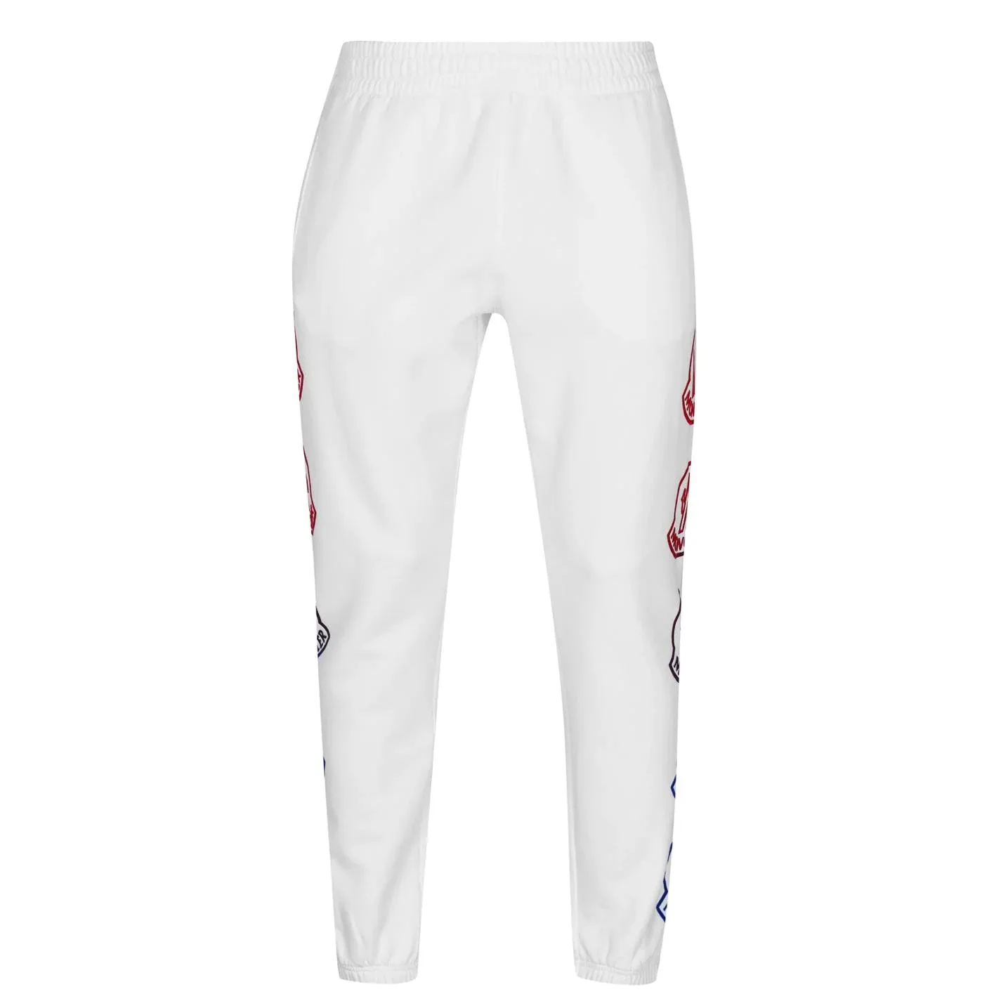 Moncler White Side Logo Sweatpants