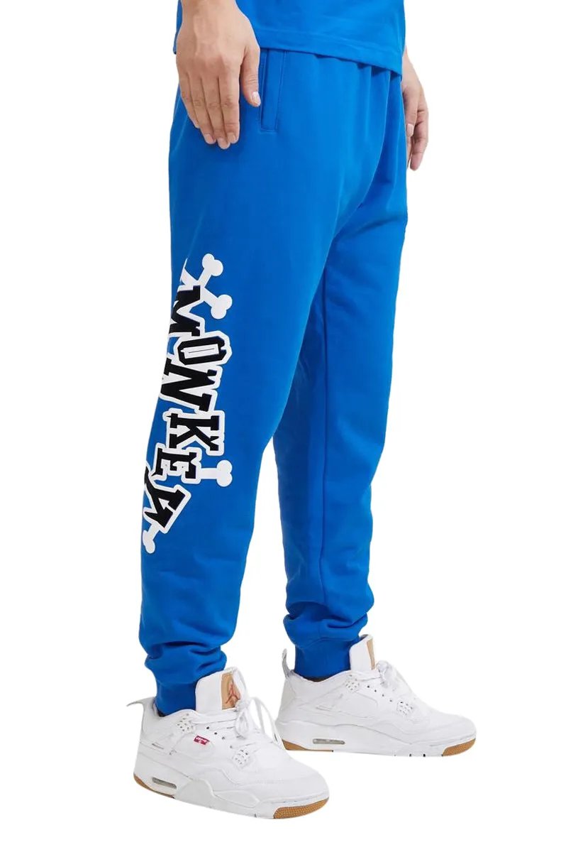 Monkey Money Men's Electric Royal Bone Sweatpant