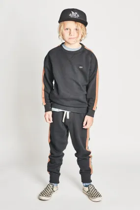 Munster Kids Pacesetter Boys Pants - Soft Black (Size 4 left)