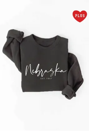 NEBRASKA EST. 1867 Plus Graphic Sweatshirt