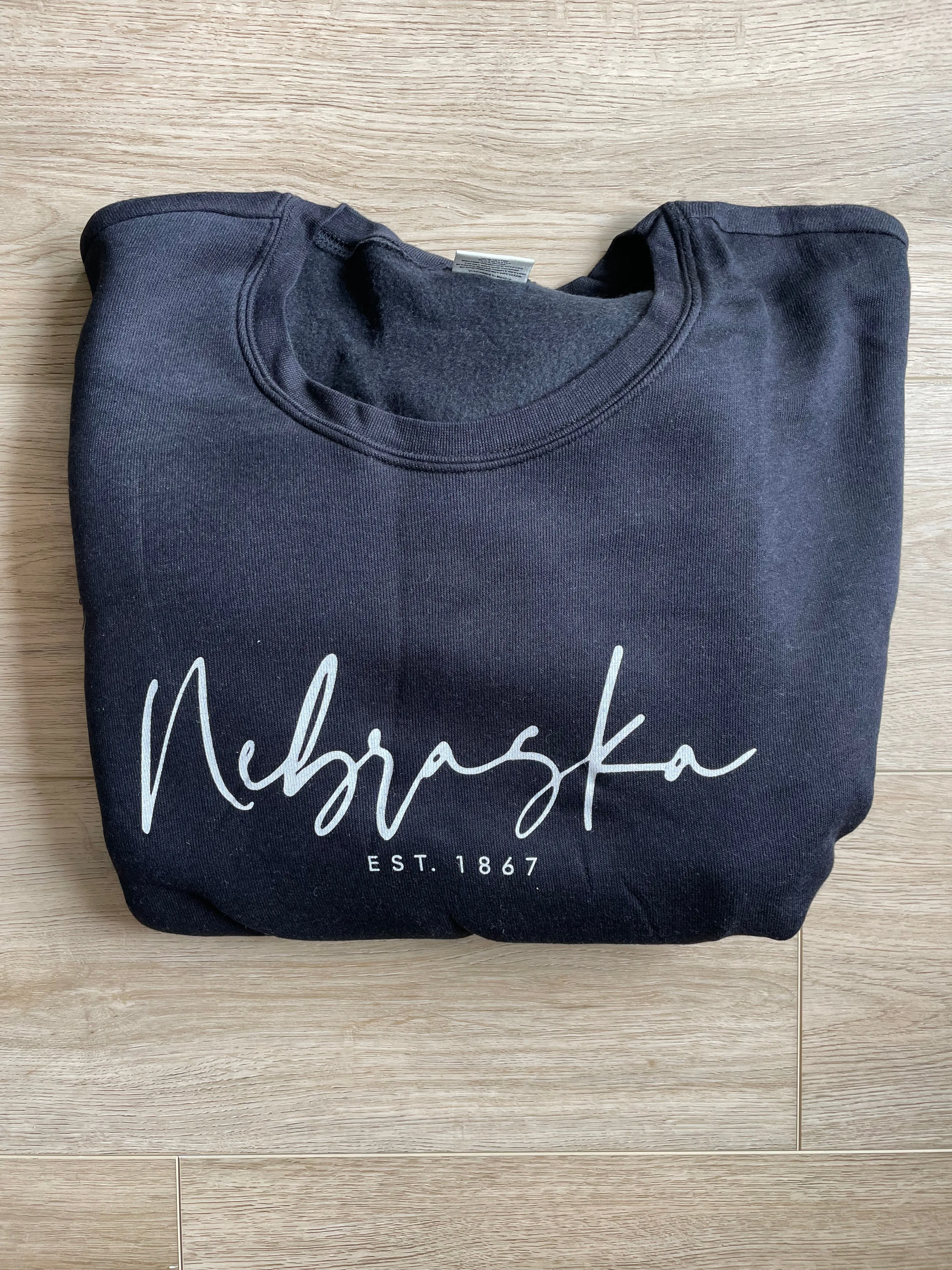 NEBRASKA EST. 1867 Plus Graphic Sweatshirt