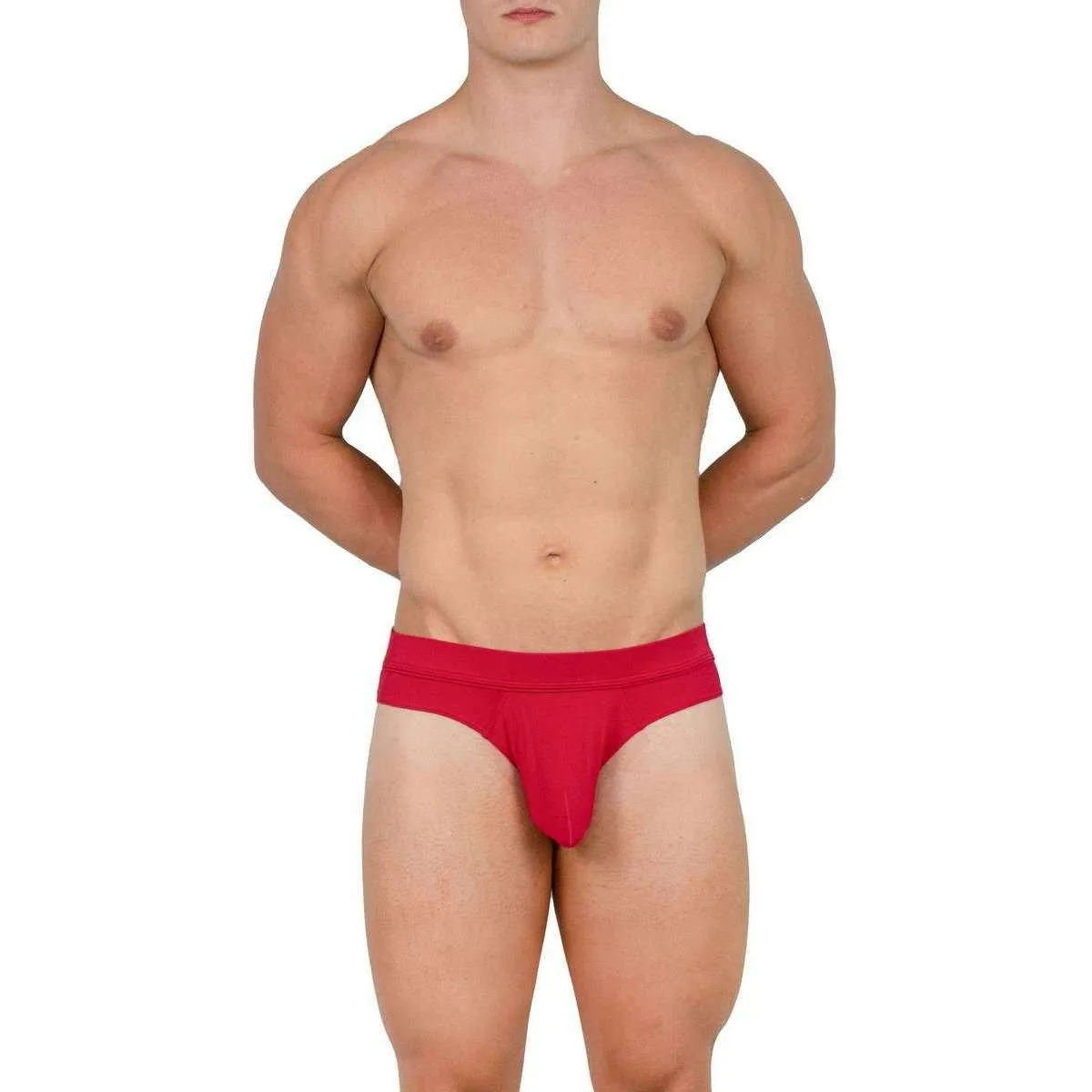 Obviously EliteMan Hipster Brief - Red