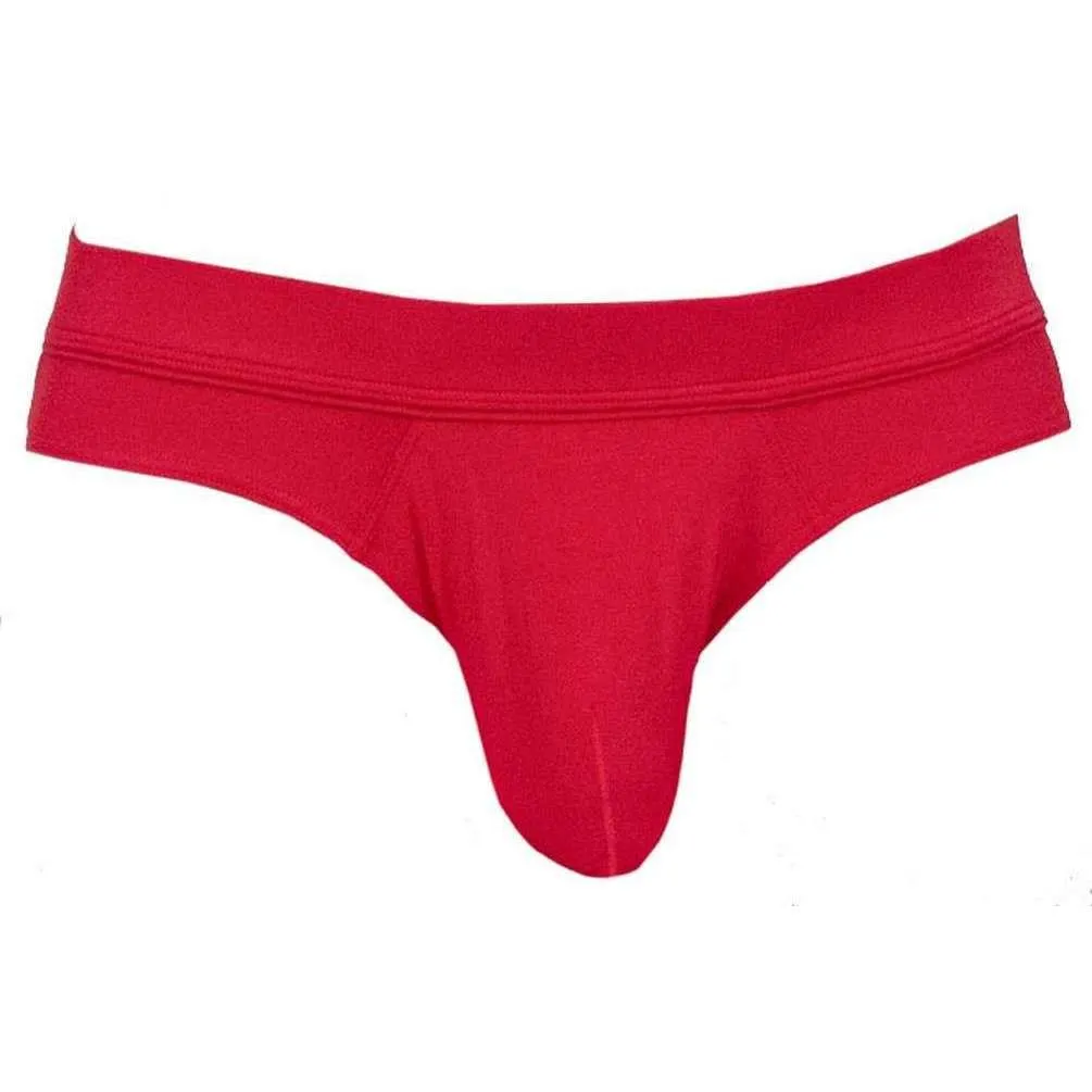 Obviously EliteMan Hipster Brief - Red