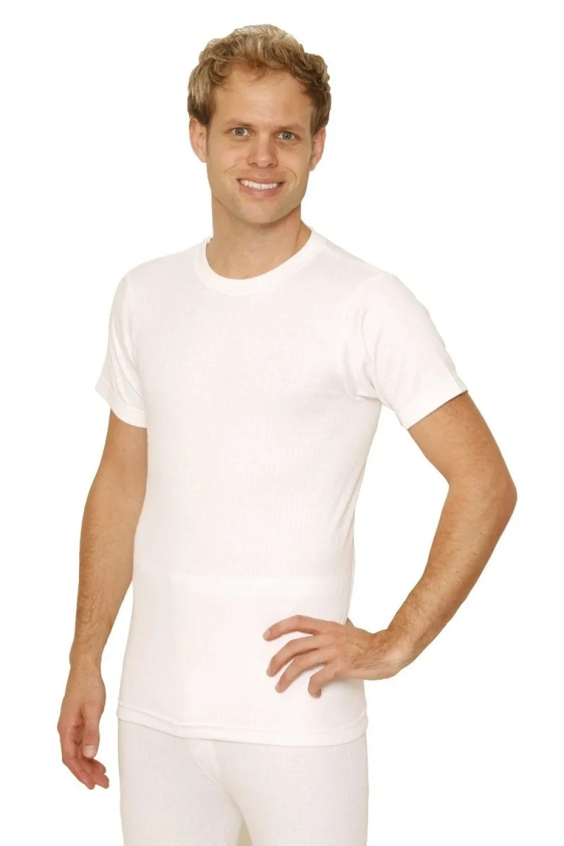 Octave® Mens Thermal Underwear Short-Sleeved Vest