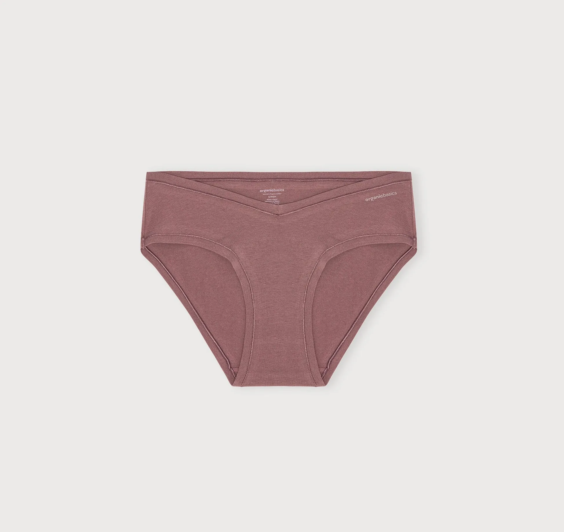 Organic Basics Flex Hipster - Rose Wood