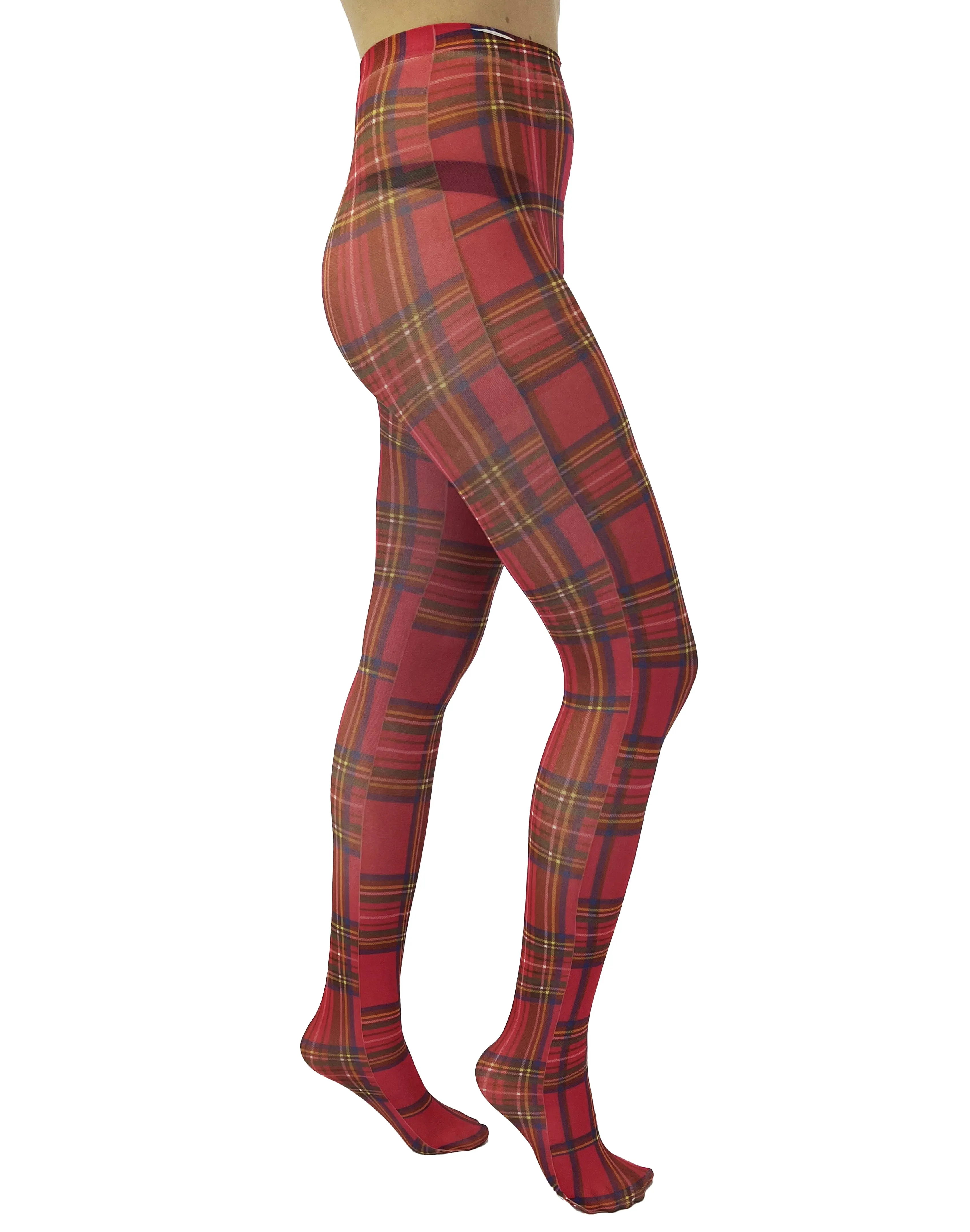 Original Red Tartan Tights