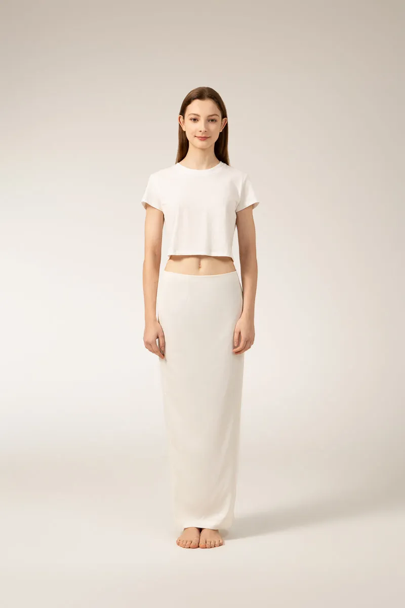 PAIGE Maxi Skirt - White