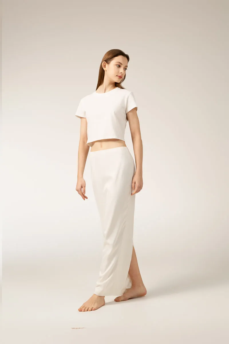 PAIGE Maxi Skirt - White