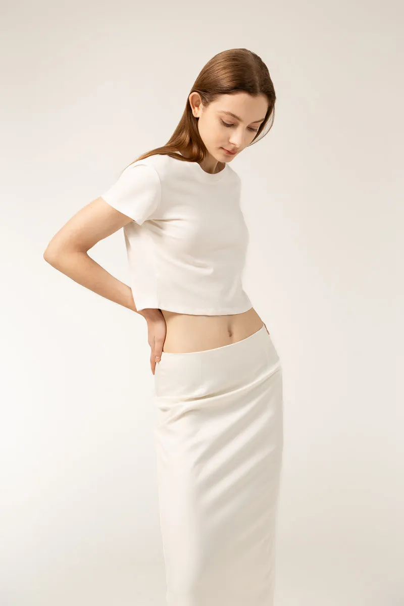 PAIGE Maxi Skirt - White