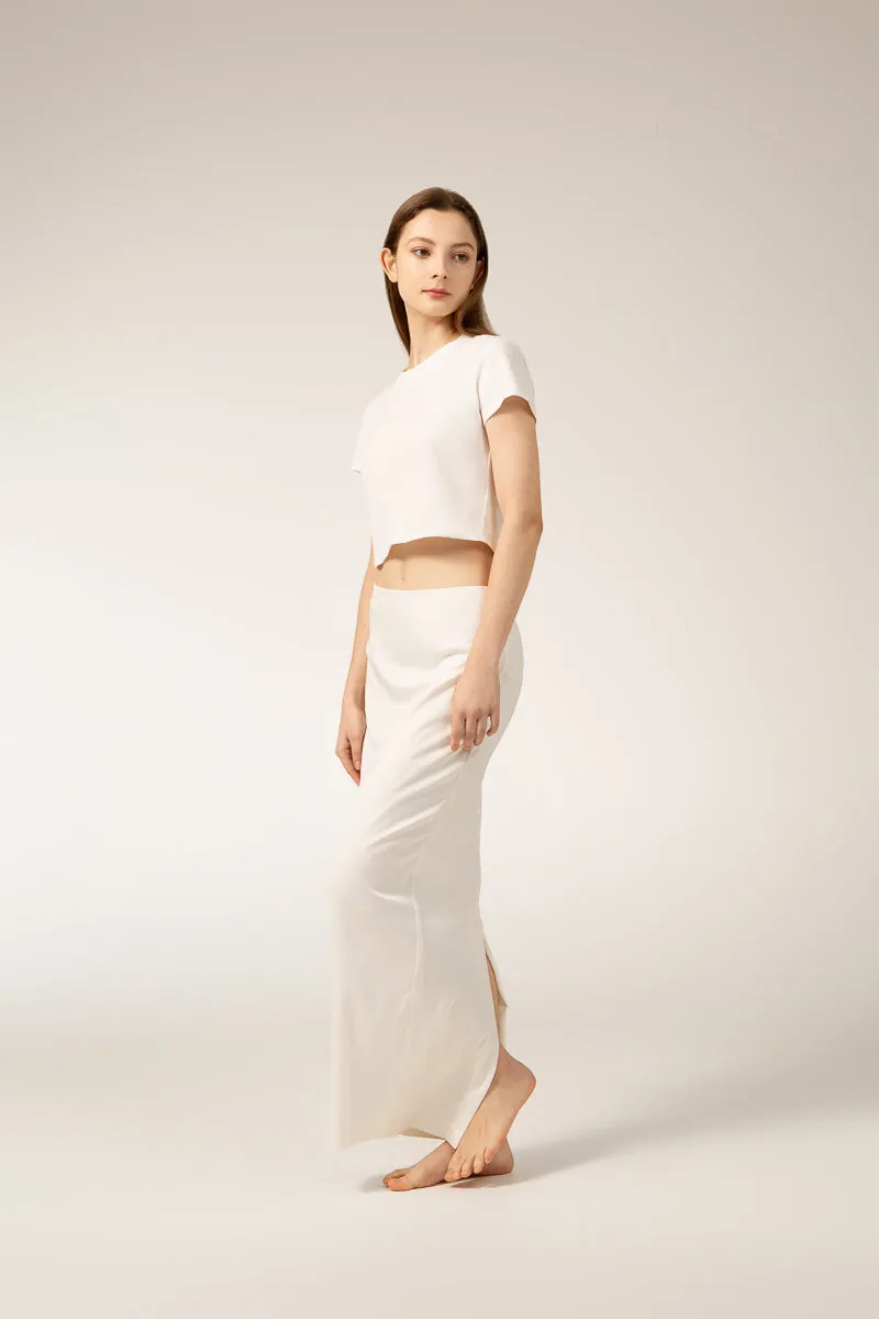 PAIGE Maxi Skirt - White