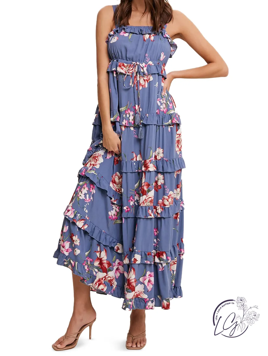 Petal Path Vacation Maxi Dress