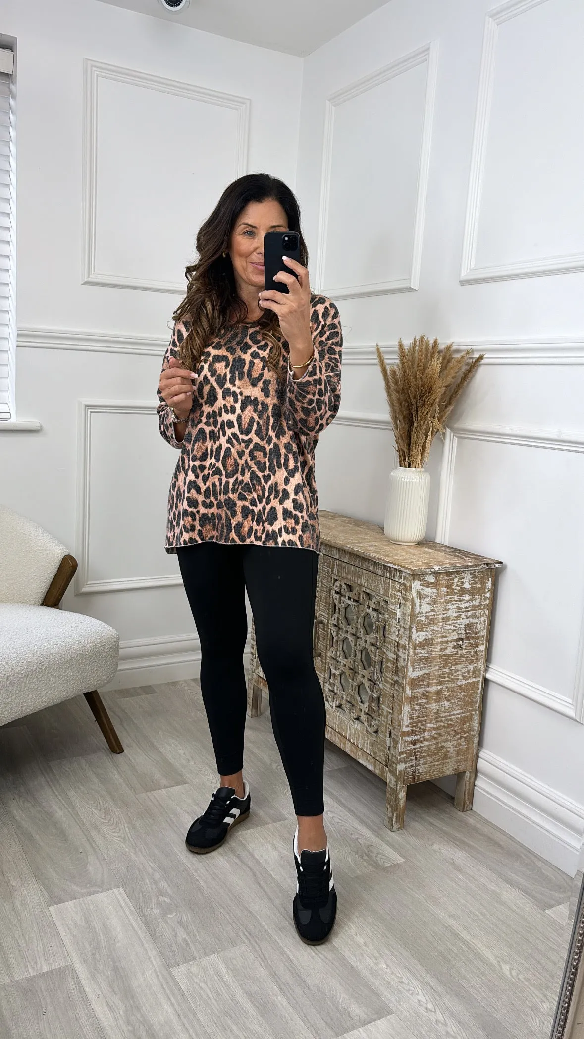 Phillipa Brown Leopard Print Top