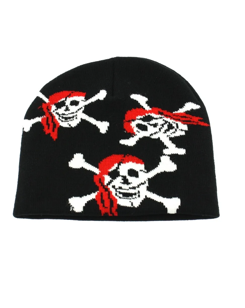 Pirate Skull & Crossbone Unisex Beanie