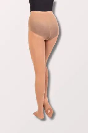 Plus Size TotalSTRETCH Convertible Dance Tights (A31X) - Suntan