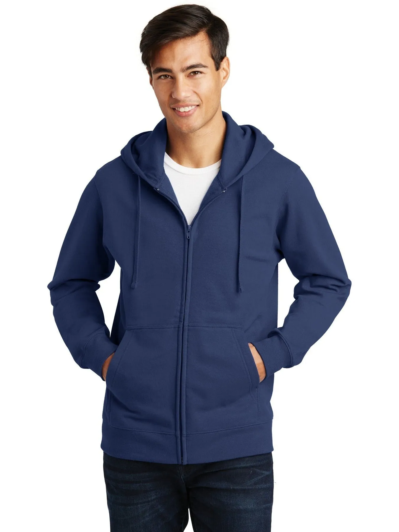 Port & Company Fan Favorite Fleece Full-Zip Hooded Sweatshirt