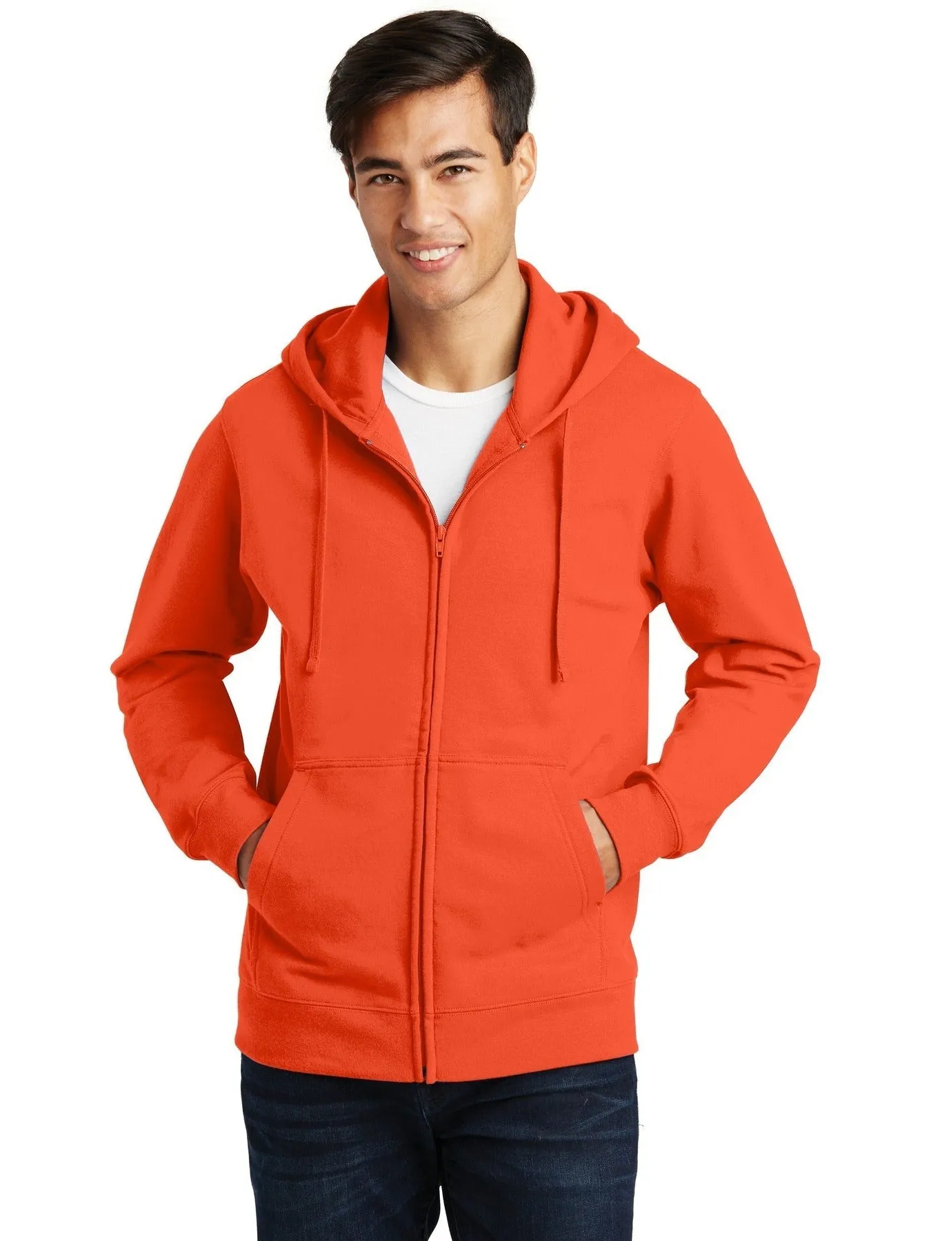 Port & Company Fan Favorite Fleece Full-Zip Hooded Sweatshirt