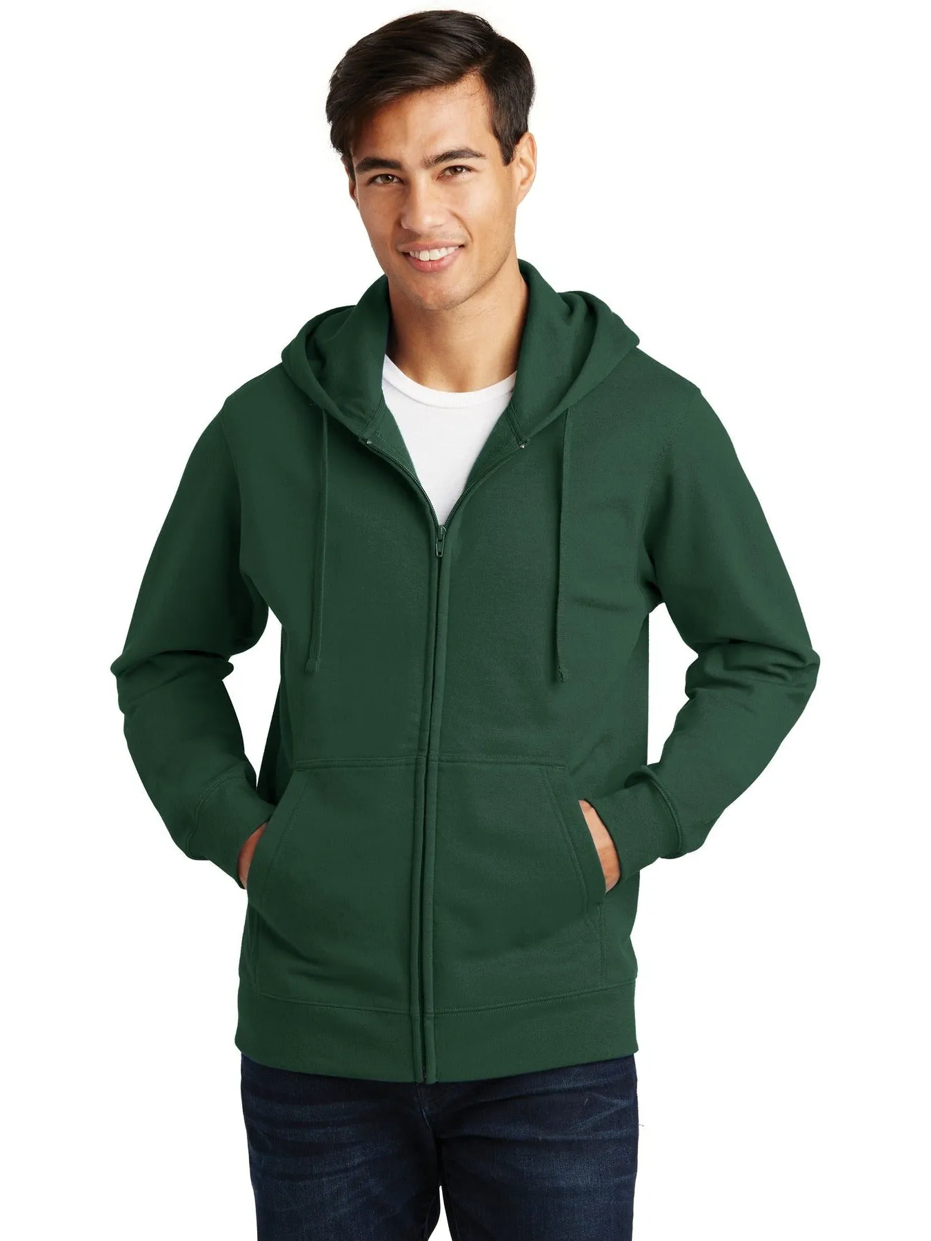 Port & Company Fan Favorite Fleece Full-Zip Hooded Sweatshirt