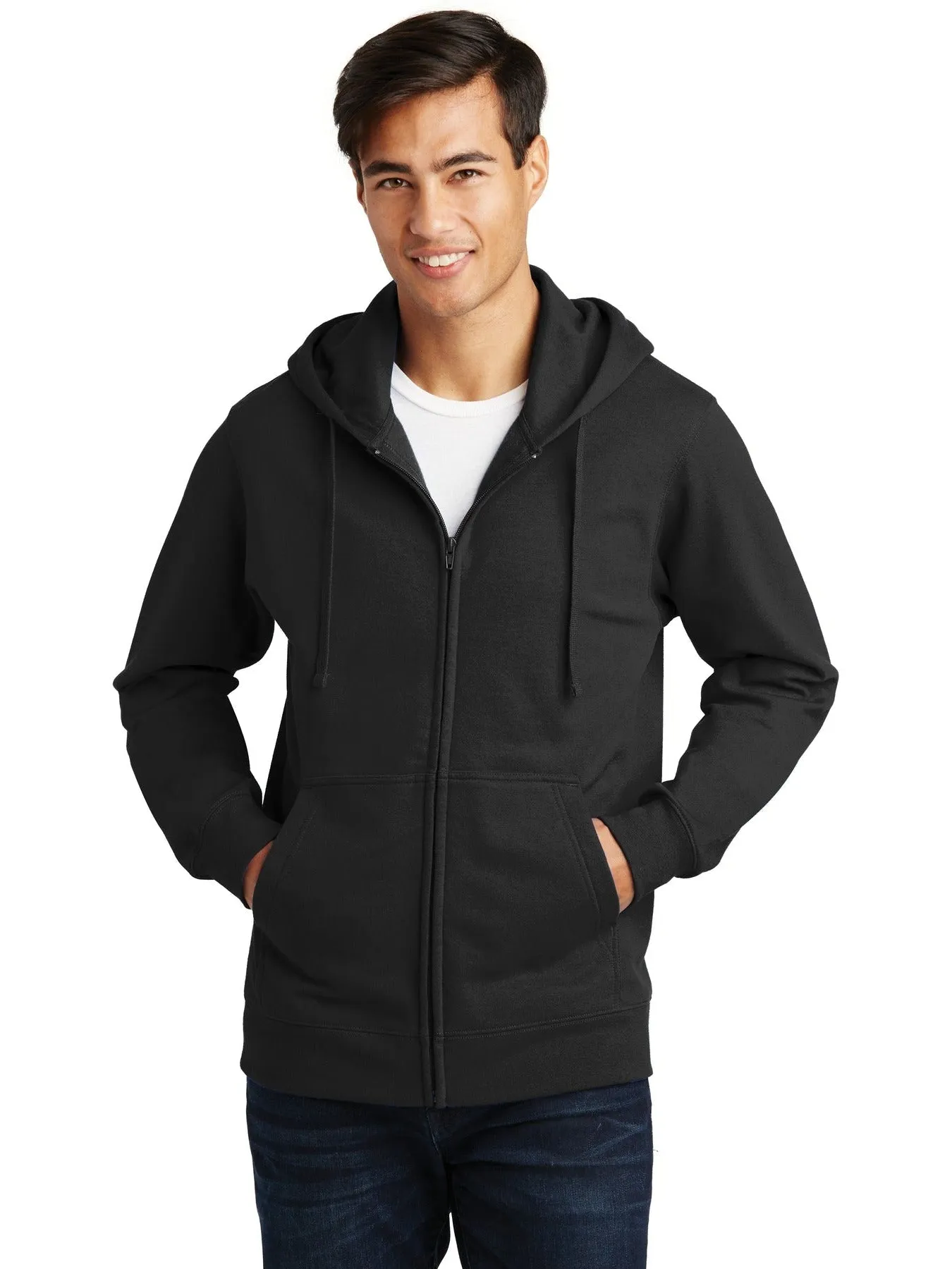 Port & Company Fan Favorite Fleece Full-Zip Hooded Sweatshirt