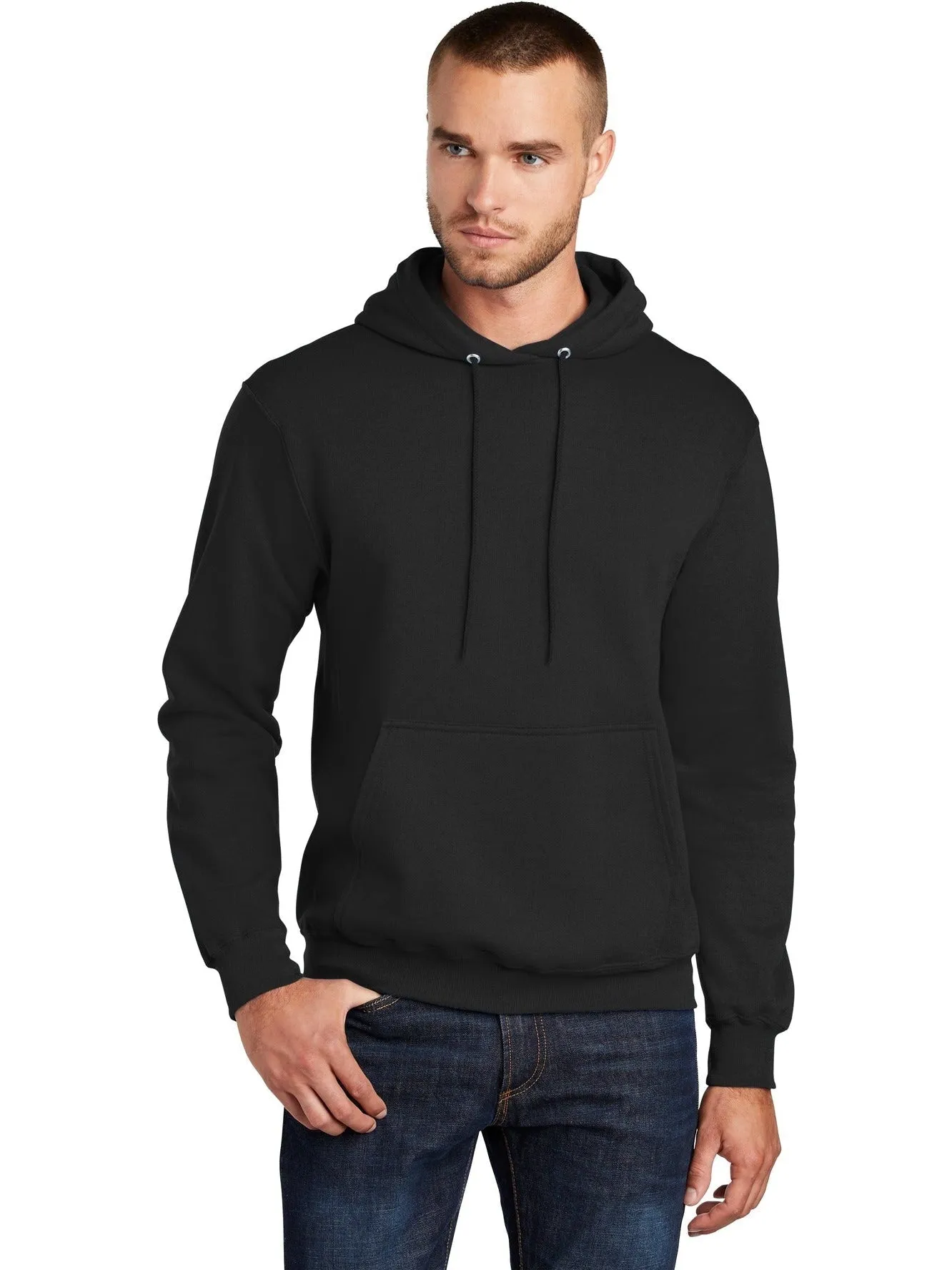 Port & Company Tall Core Fleece Pullover Hooded Sweatshirt