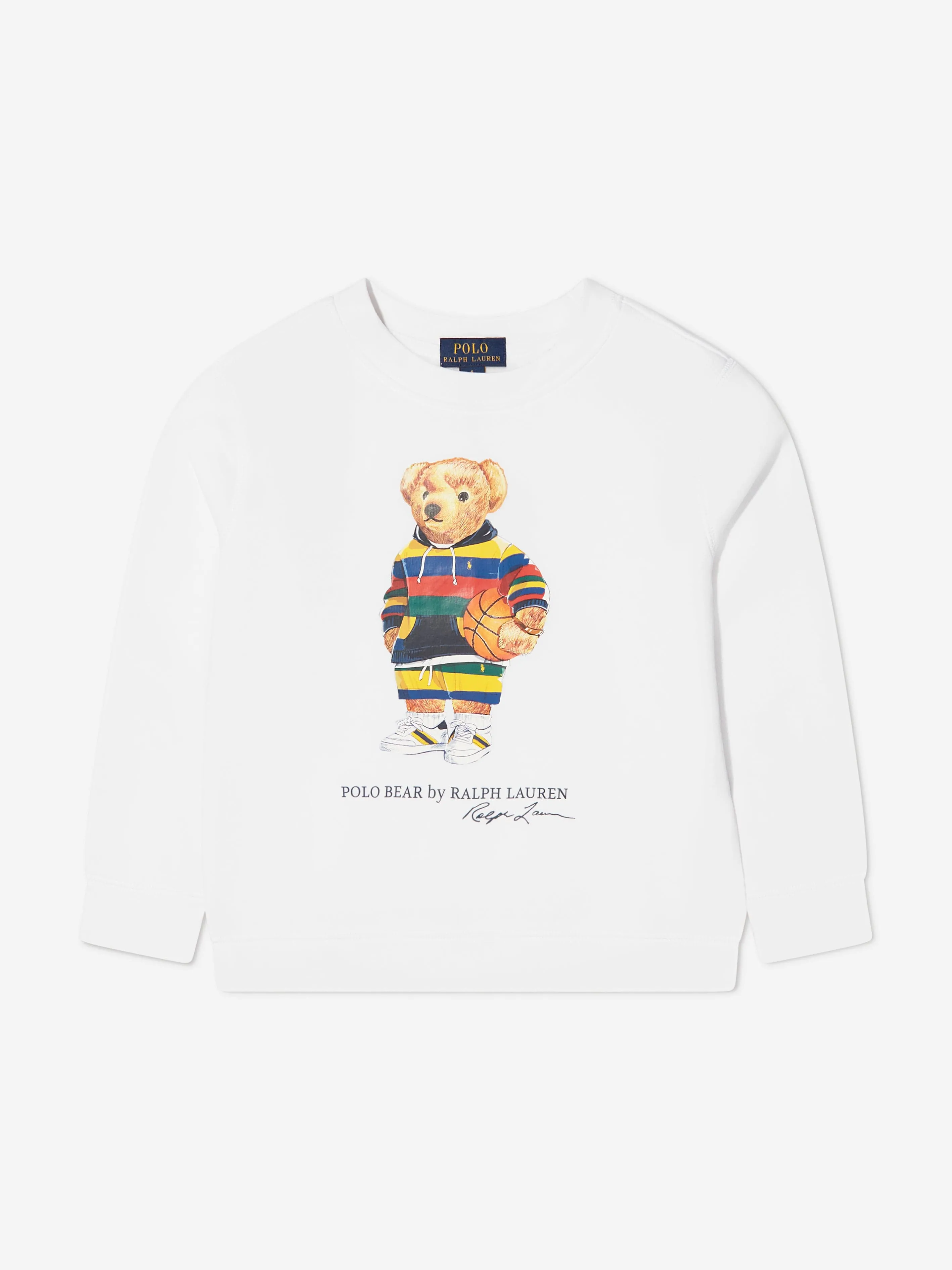 Ralph Lauren Boys Bear Print Sweatshirt