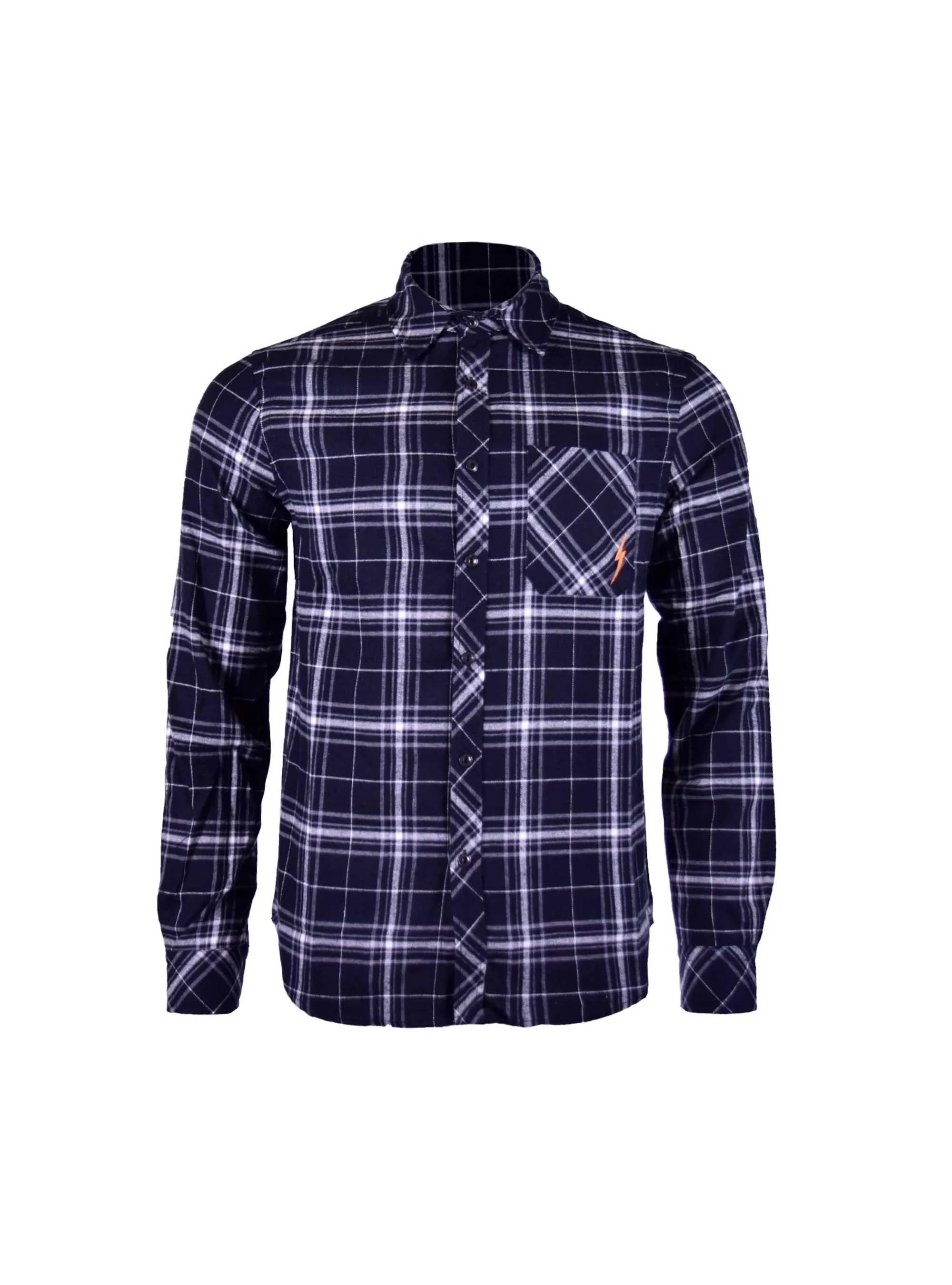 REGULAR COTTON-FLANNEL SHIRT