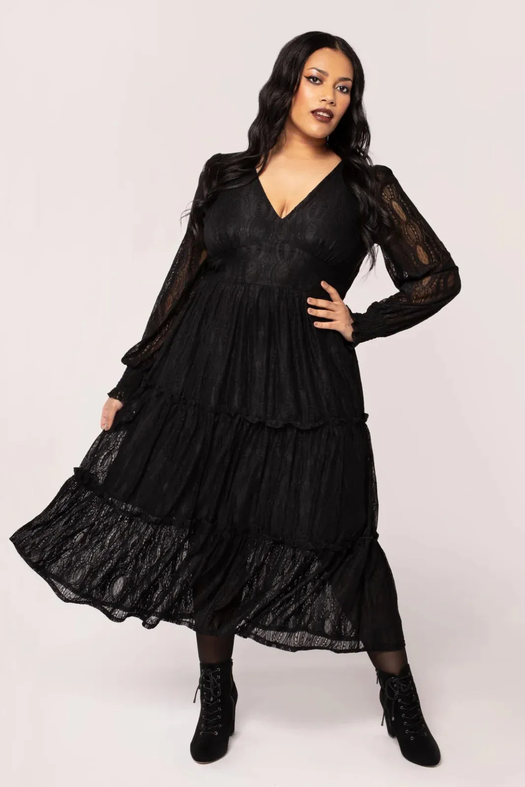 Rhea Dress - Black