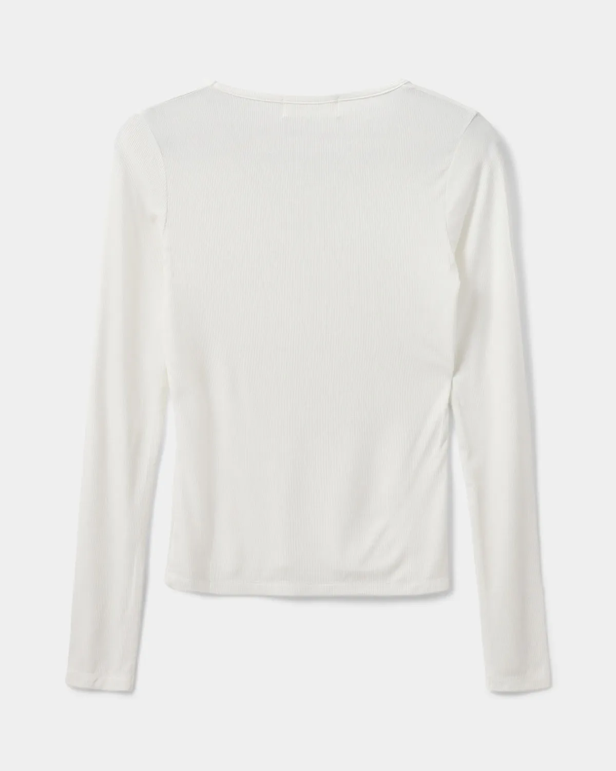 SALLYSW T-SHIRT LONG SLEEVE - White