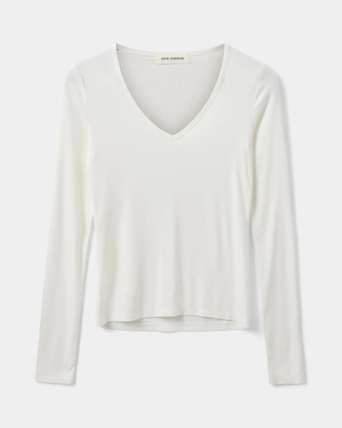 SALLYSW T-SHIRT LONG SLEEVE - White