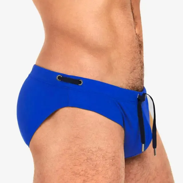 Sexy Low Waist Solid Pad Brief