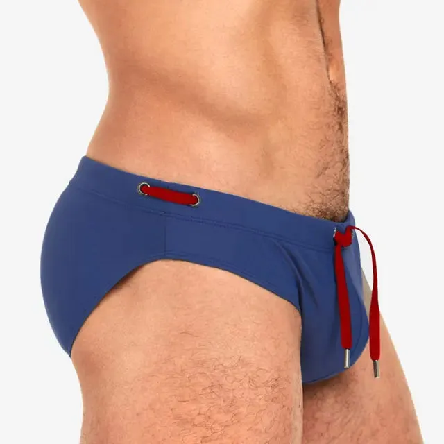 Sexy Low Waist Solid Pad Brief