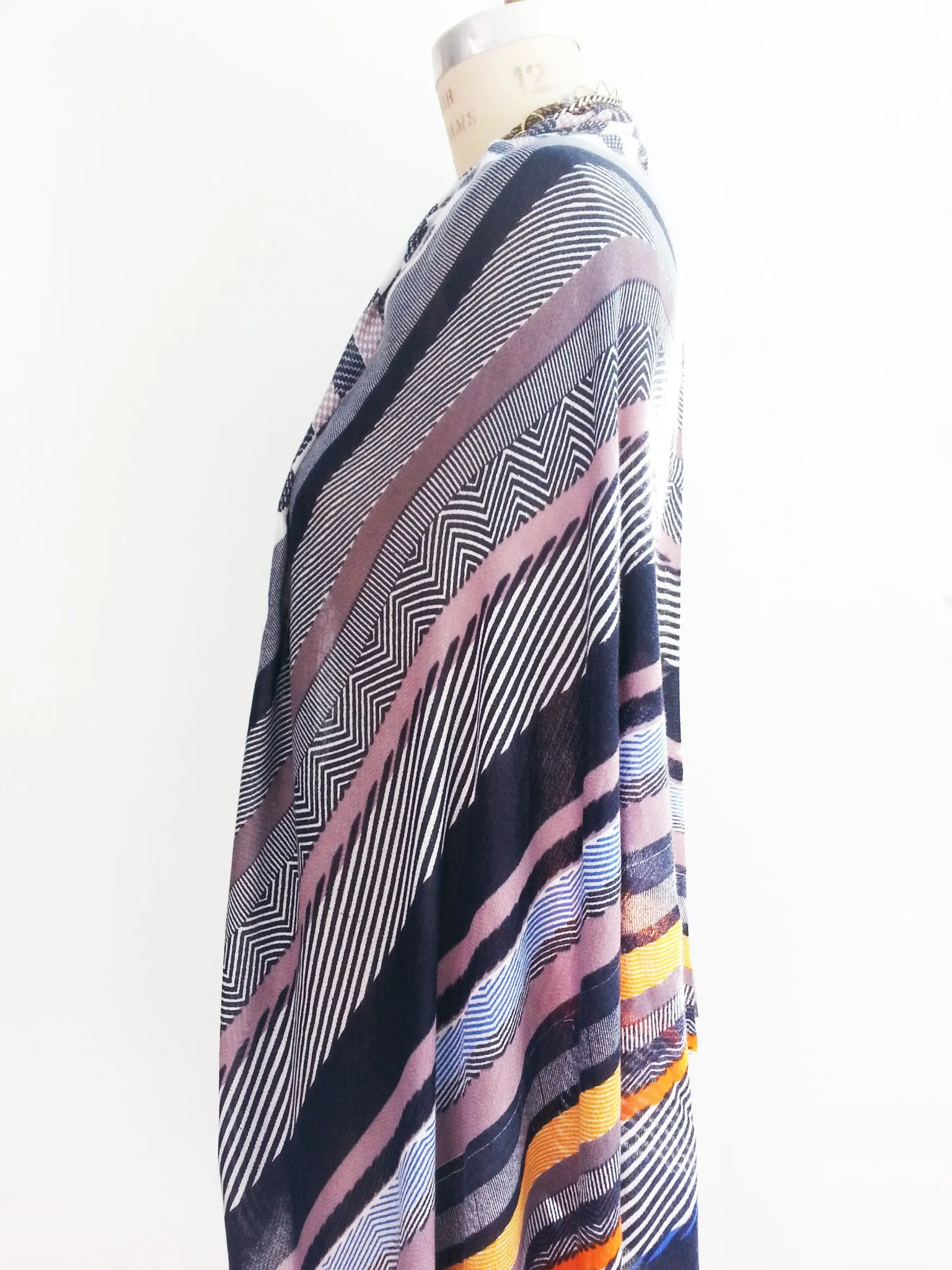 Shawl Silk Cashmere Modal Digital Print