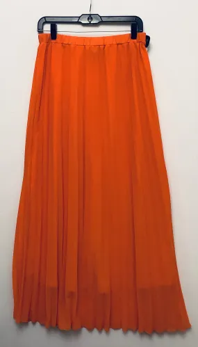 Skirt Maxi By Shein In Orange, Size: L