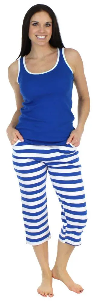 SleepytimePJs Family Matching Cotton Striped Pajama Sets