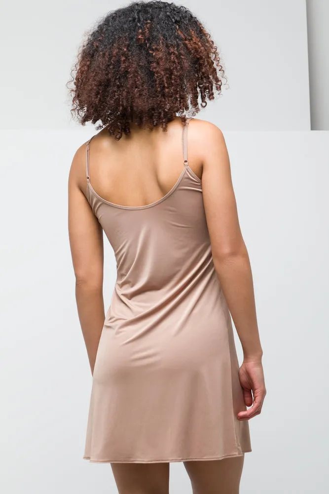 Slip Dress Warm Taupe