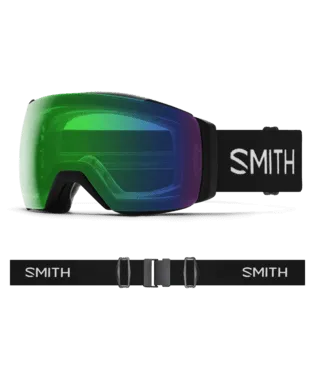 SMITH I/O MAG XL BLACK | EVERYDAY GREEN MIRROR & STORM BLUE SENSOR MIRROR