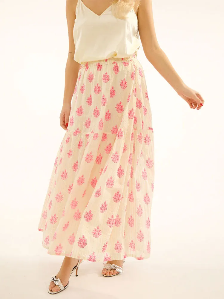 Stardust Leo Skirt Gold Peony