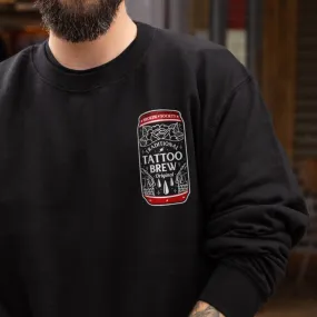 Tattoo Brew Front Print Sweatshirt (Unisex)