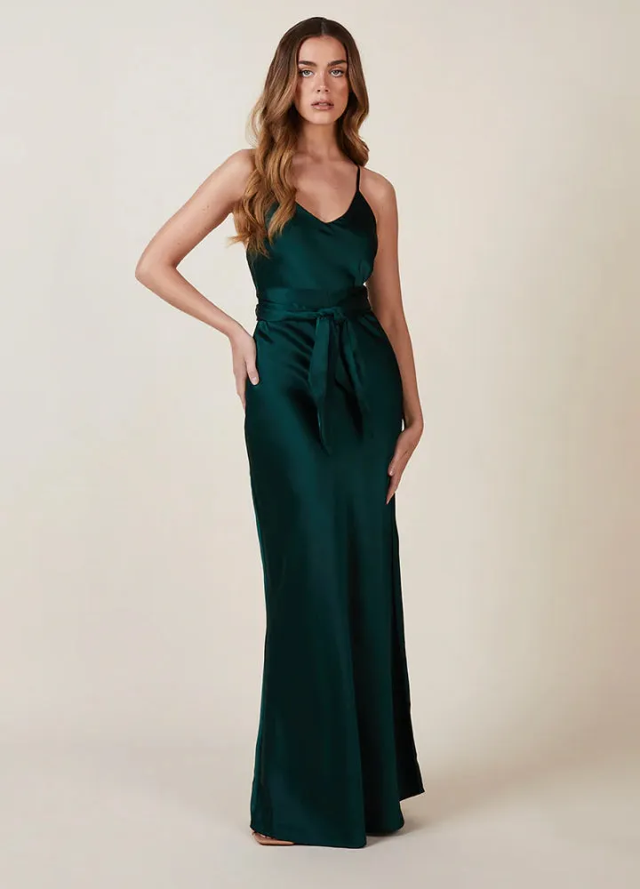 The Brooklyn Satin Dress