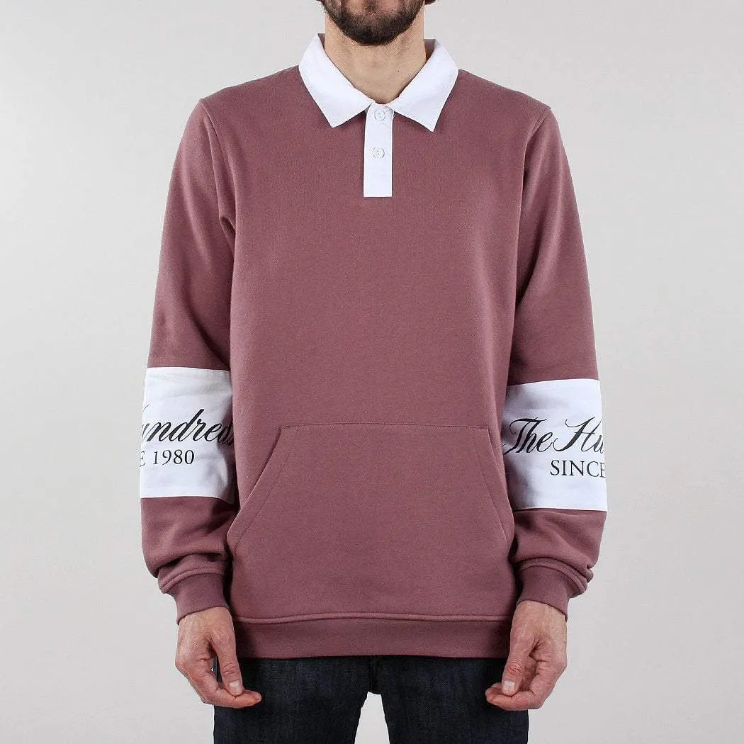 The Hundreds Stack Polo Neck Sweatshirt