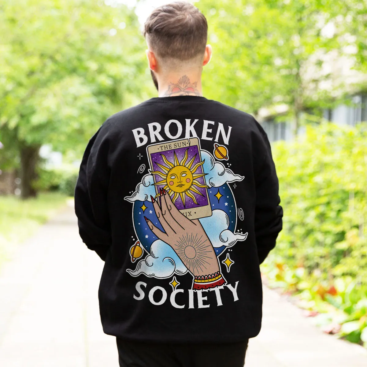 The Sun Tarot Sweatshirt (Unisex)