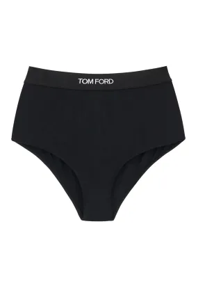 TOM FORD Slip Intimo A Vita Alta Con Banda Logo