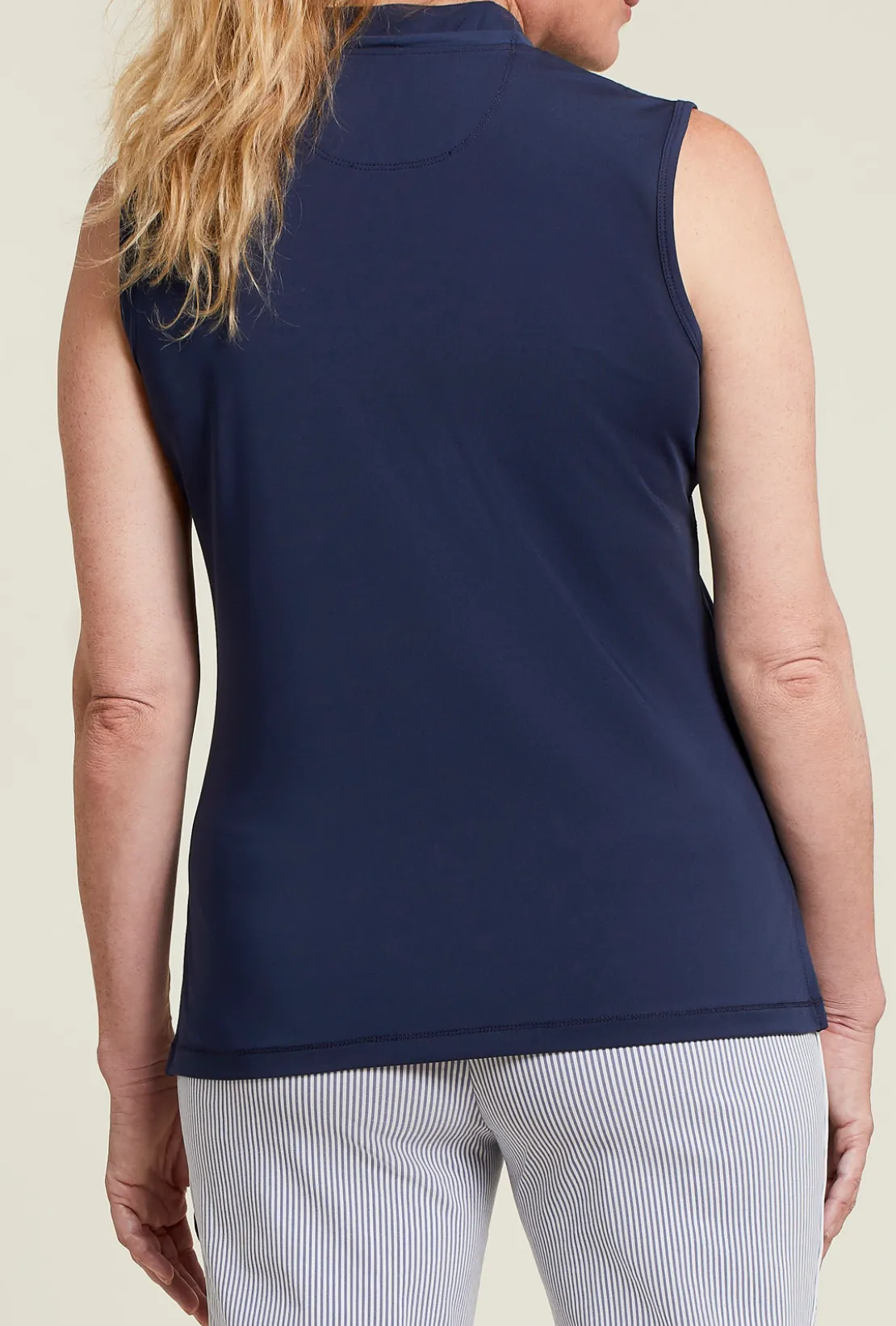 Tribal Deepblue Sleeveless Top