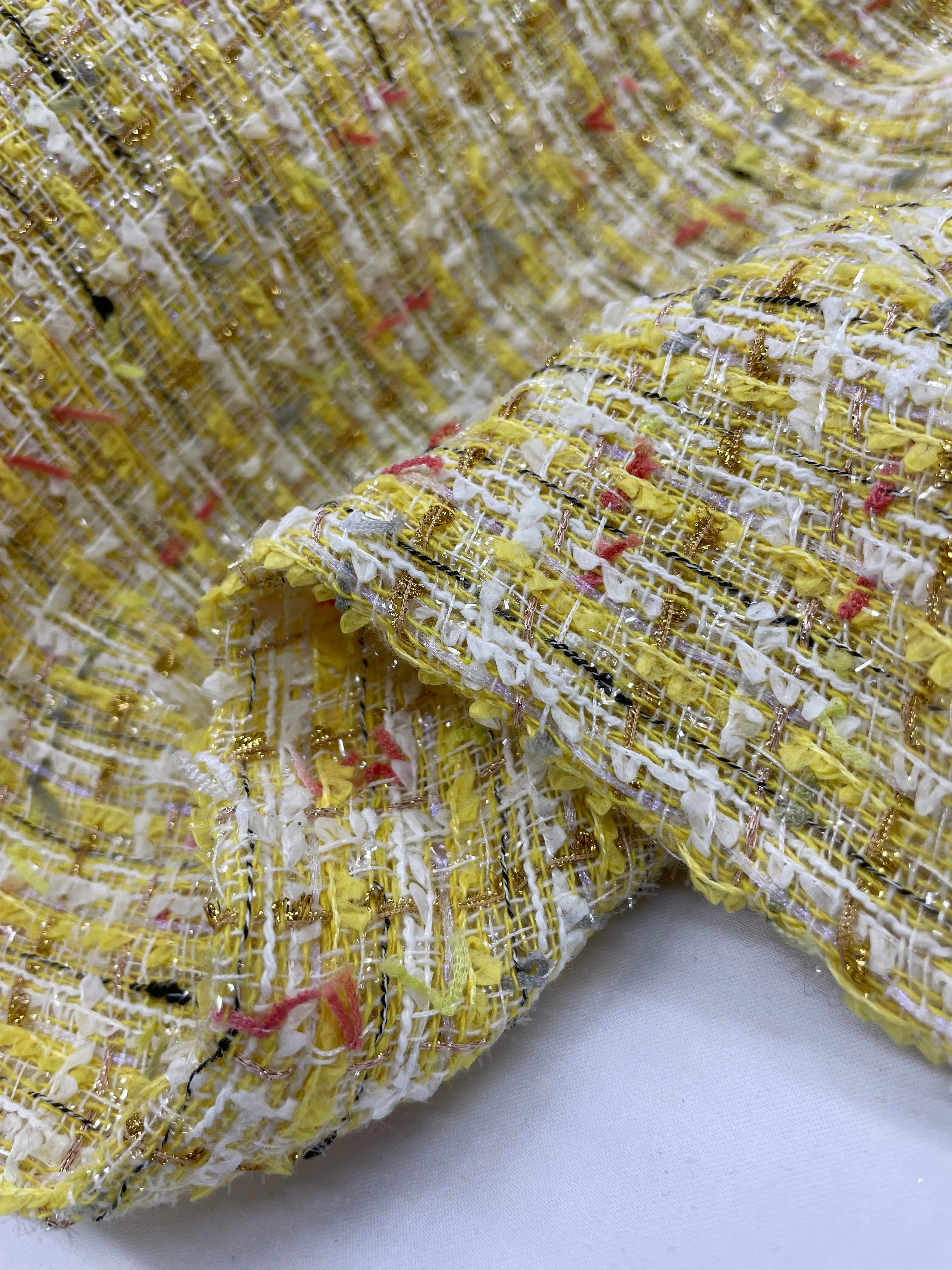 Tweed Special - Yellow Confetti