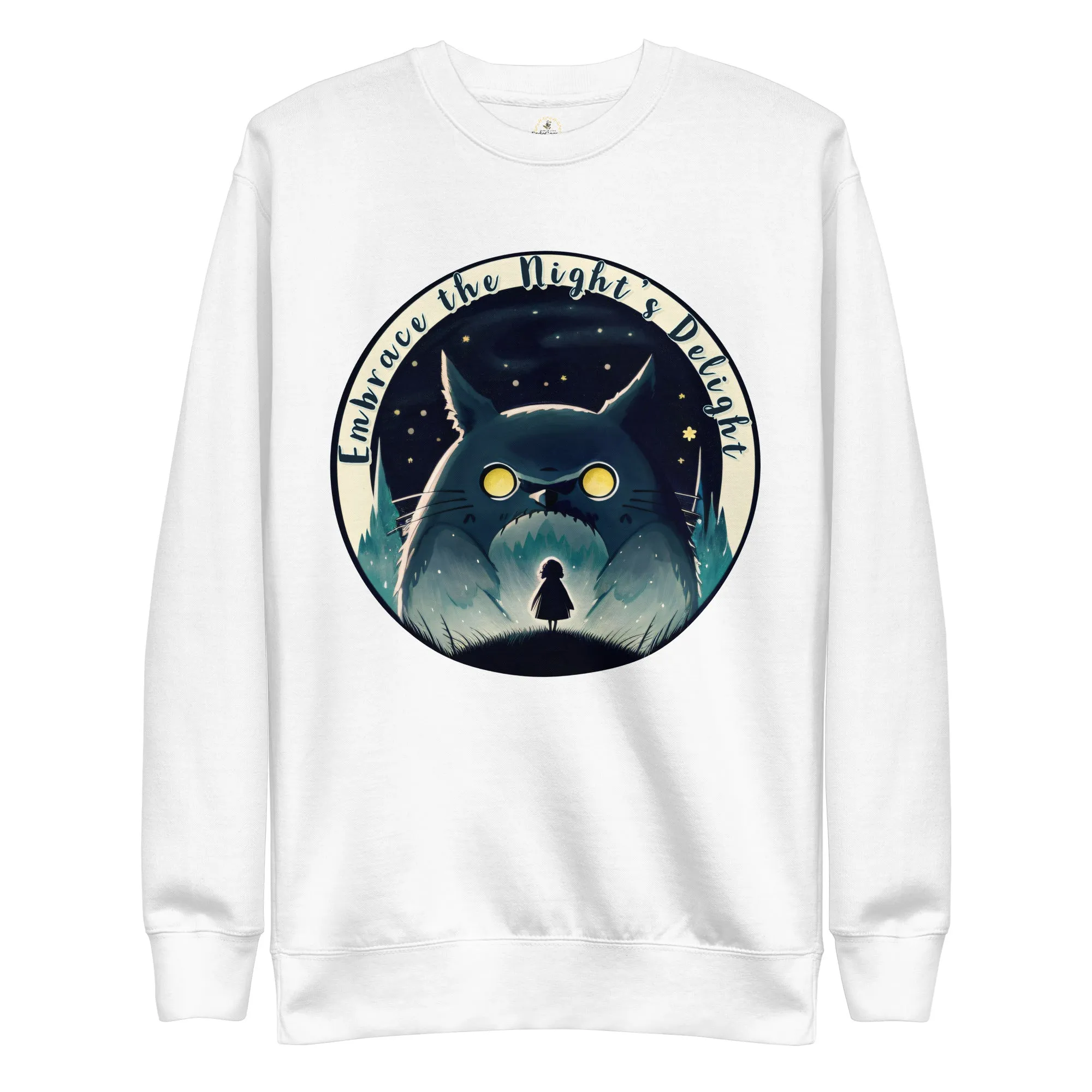 Unisex Premium Sweatshirt Embrace the Night's Delight