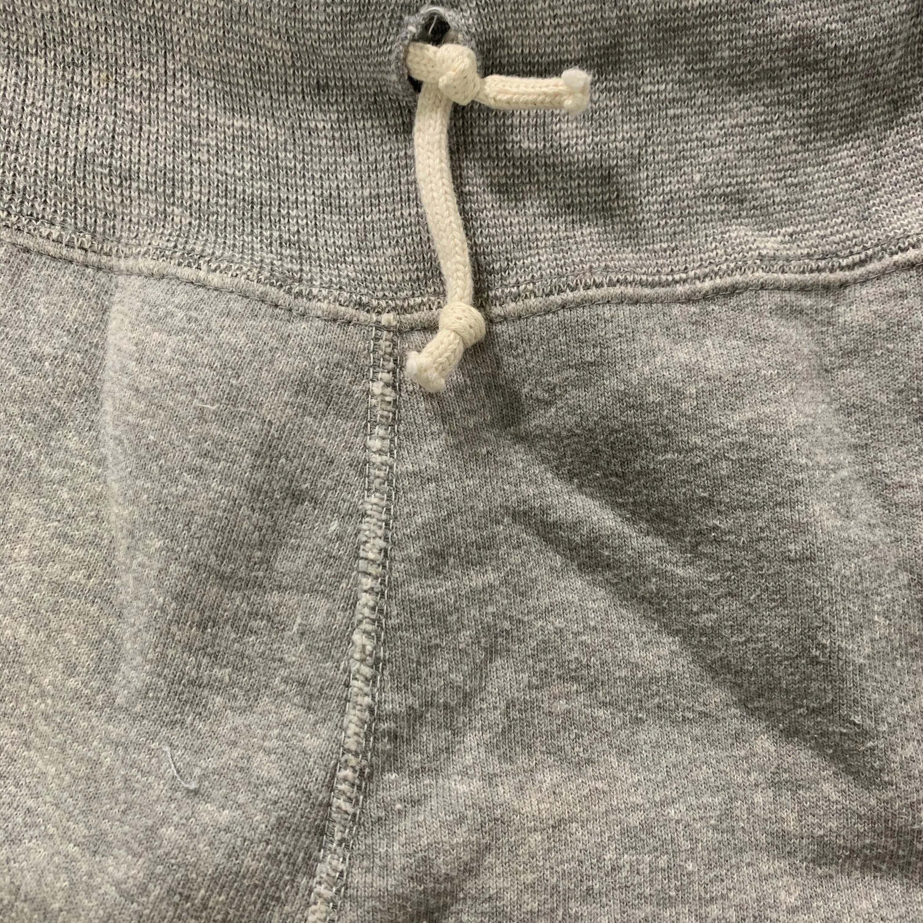 Vintage Heather Gray "Warm Up" Sweatpants